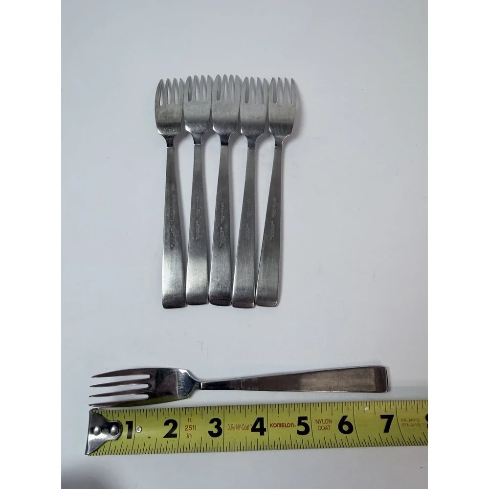 Sola Holland 6 Dinner‎ Fork Set CORA MCM Stainless Steel Flatware